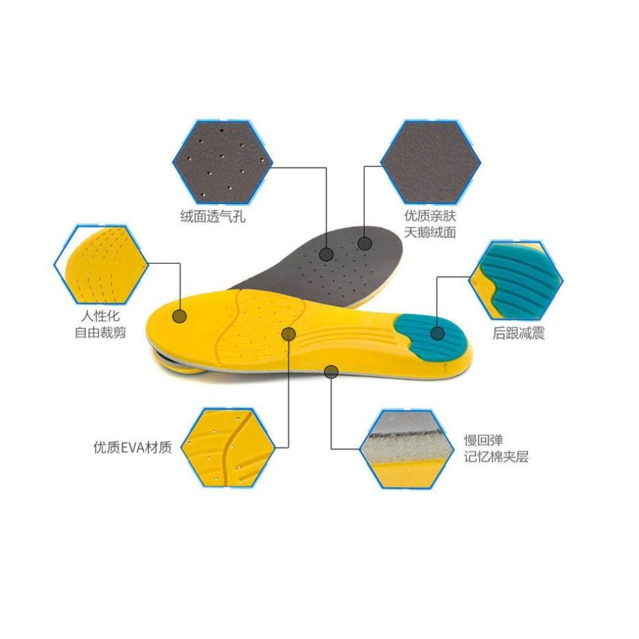 男女透氣加厚鞋墊籃球足球跑步軍訓鞋墊/減震運動鞋墊 321go-細節圖3