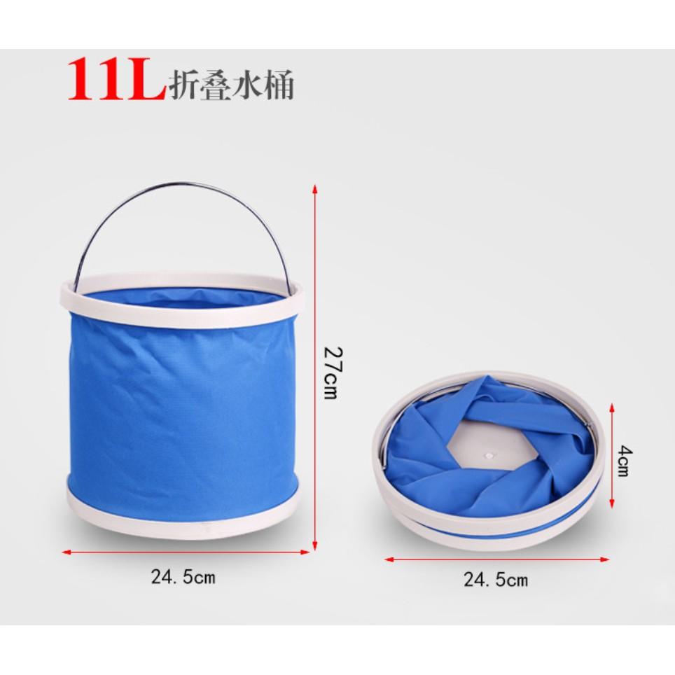 汽車摺疊水桶 洗車桶 洗車工具桶  露營水桶 釣魚水桶 321go-細節圖2
