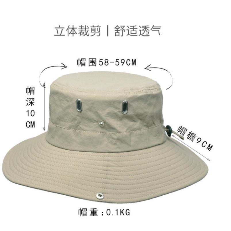 登山帽 防曬帽 漁夫帽 奔尼帽 遮陽帽 防風戶外帽 登山 釣魚帽 321go-細節圖5