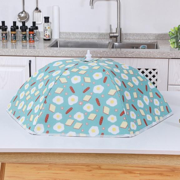 保溫飯菜罩 餐桌 食物罩  收納 防塵罩 可折疊菜罩 321go-細節圖4