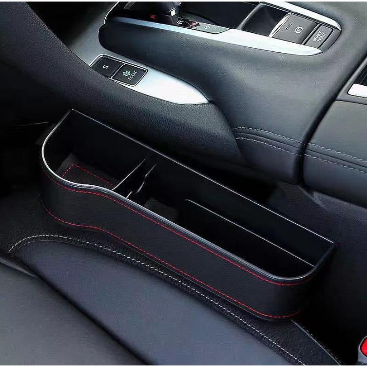 汽車座椅收納盒 汽車座椅隙縫盒 收納盒 汽車夾縫手機盒 座椅縫隙收納盒 321go-細節圖5