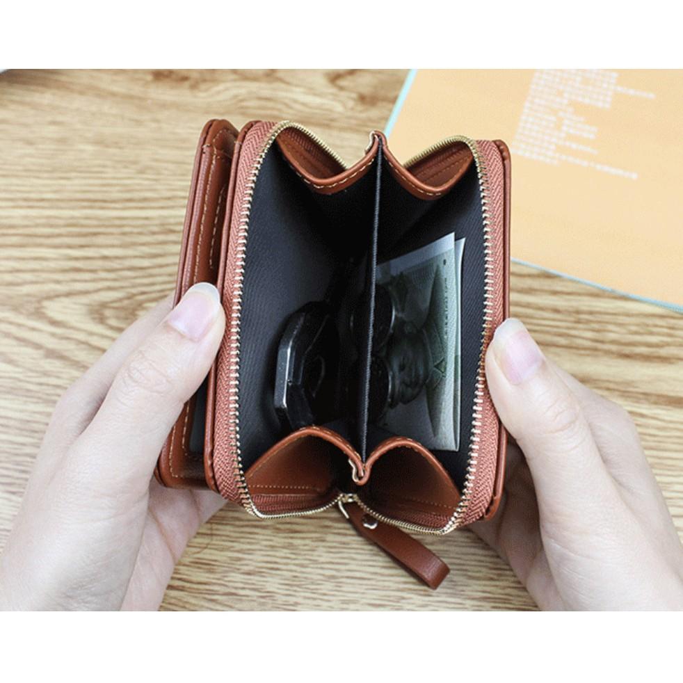 磁扣短款零錢包 卡片零錢包 卡夾 卡片 零錢包 短夾 321go-細節圖6