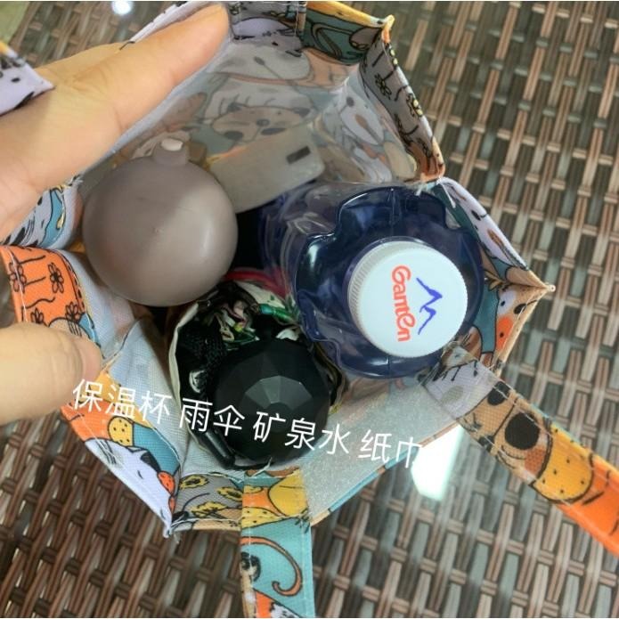 防水手提杯袋 保溫瓶袋 冰壩杯袋 水壺袋 奶瓶袋 飲料袋 雨傘包 手搖飲杯袋 媽媽袋 [小欣購物]-細節圖5