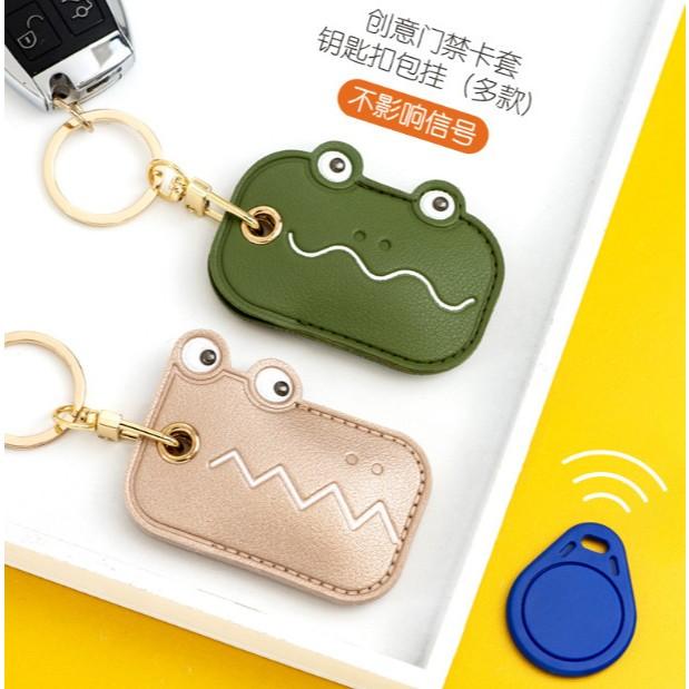 【321go】 可愛動物磁扣卡套 門禁卡套 感應卡套 磁扣套 AirTag保護套-細節圖7