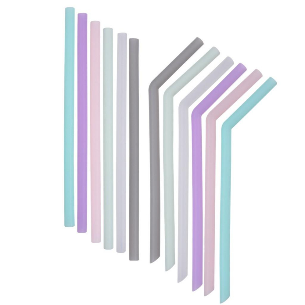 【321go】 矽膠環保吸管 可摺疊彩色吸管 重複使用 摺疊吸管-細節圖2