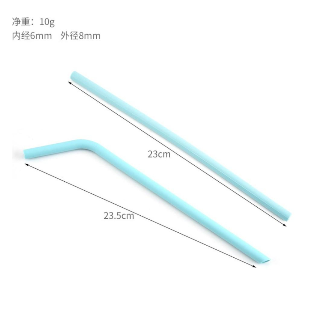 【321go】 矽膠環保吸管 可摺疊彩色吸管 重複使用 摺疊吸管-細節圖7