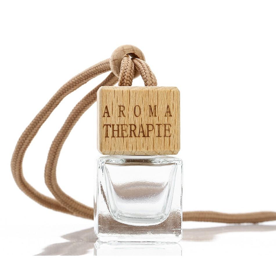 【321go】 方形木蓋精油瓶 香氛瓶薰香瓶 木蓋擴香 香水瓶吊飾-細節圖3