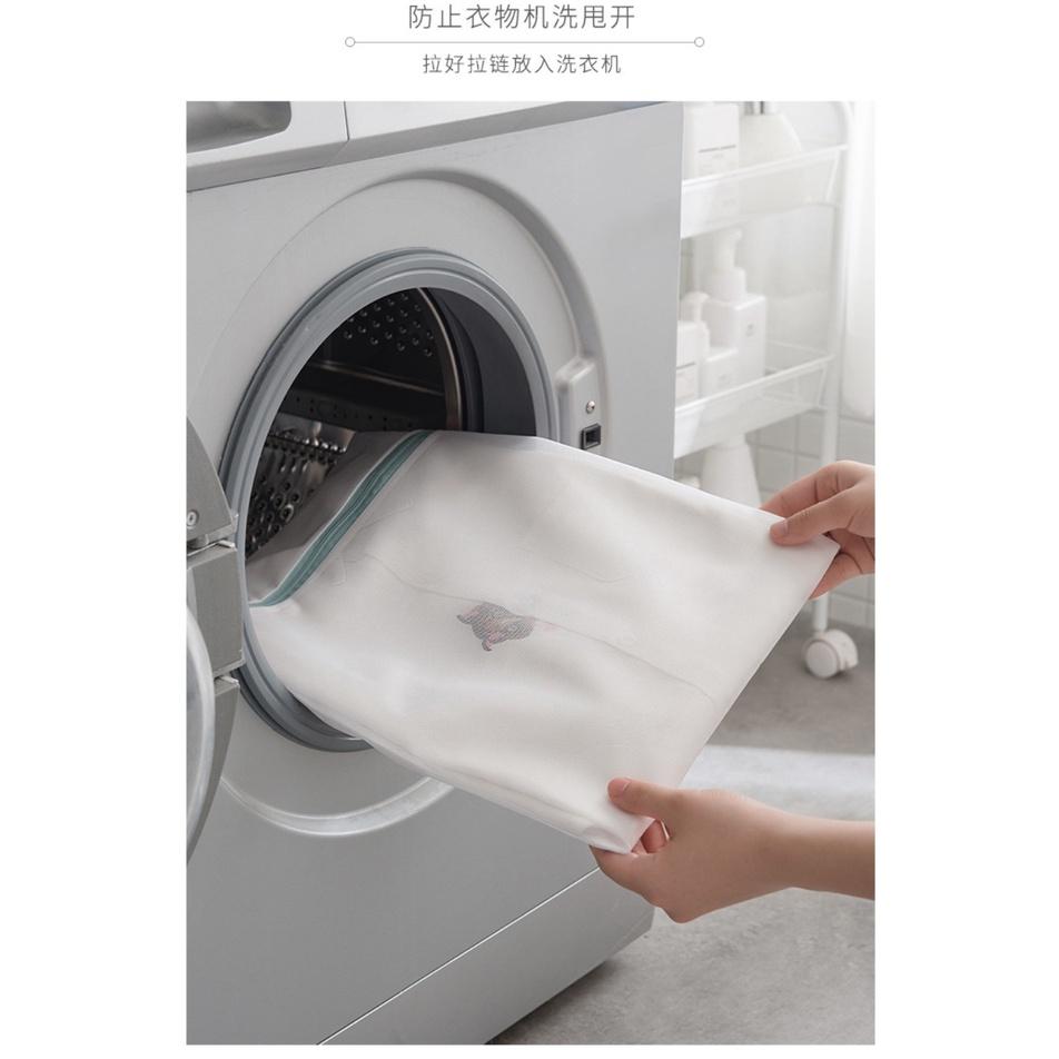 【321go】 多功能洗衣袋 護洗袋 收納袋 旅行袋 洗衣網袋 包邊加厚洗衣網 細網-細節圖3