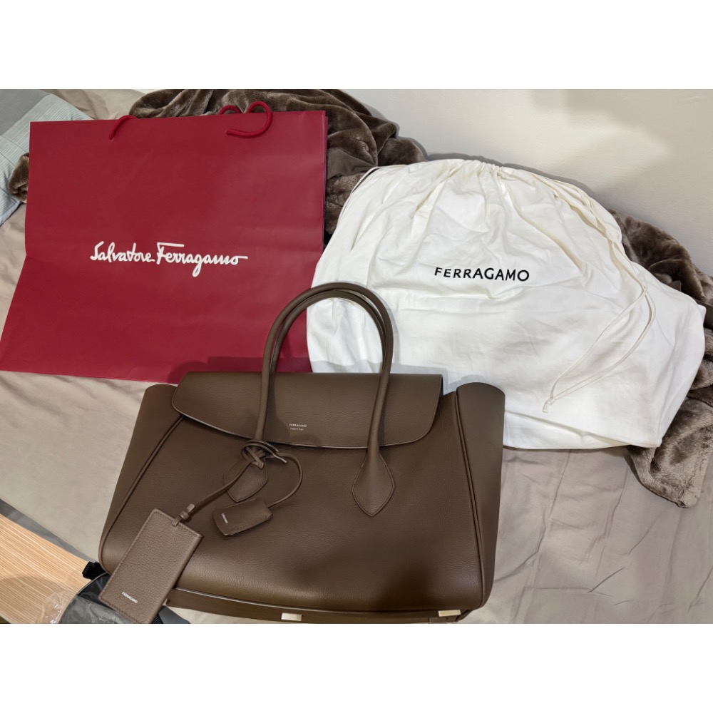Ferragamo east west tote bag 托特包-規格圖8