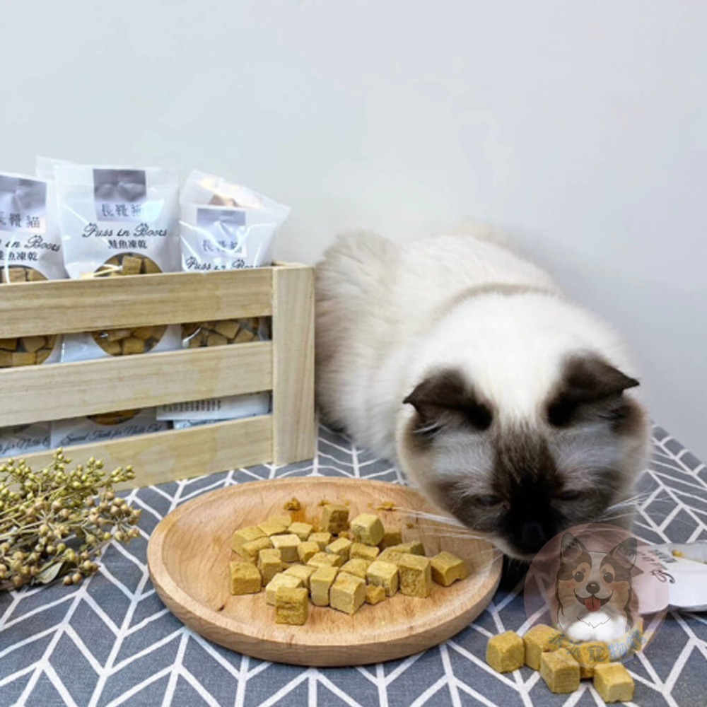 😻隨手包新鮮現享｜ 長靴貓凍乾｜貓咪原肉凍乾｜貓零食 貓點心 天然凍乾 柳葉魚凍乾｜貓咪零食 隨手包 鮪魚/雞肉-細節圖3