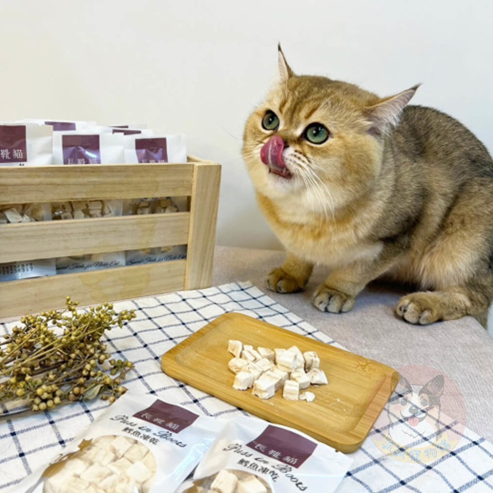 😻隨手包新鮮現享｜ 長靴貓凍乾｜貓咪原肉凍乾｜貓零食 貓點心 天然凍乾 柳葉魚凍乾｜貓咪零食 隨手包 鮪魚/雞肉-細節圖4