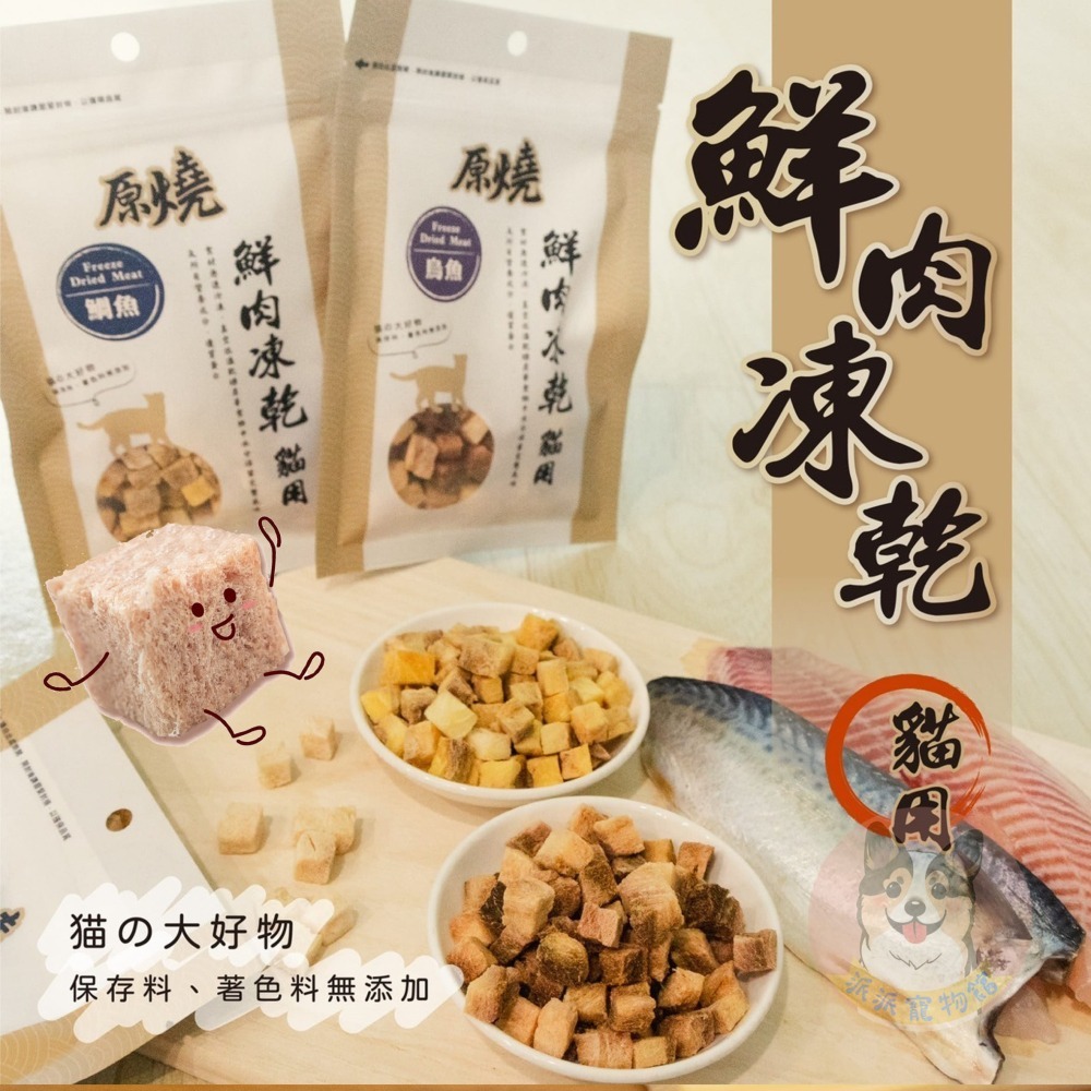 🔥原燒鮮肉凍乾🔥 原燒凍乾 貓咪凍乾凍乾貓凍乾寵物凍乾貓零食貓咪零食原肉凍乾貓點心寵物零食凍乾零食雞肉凍乾凍干鮭魚-細節圖7
