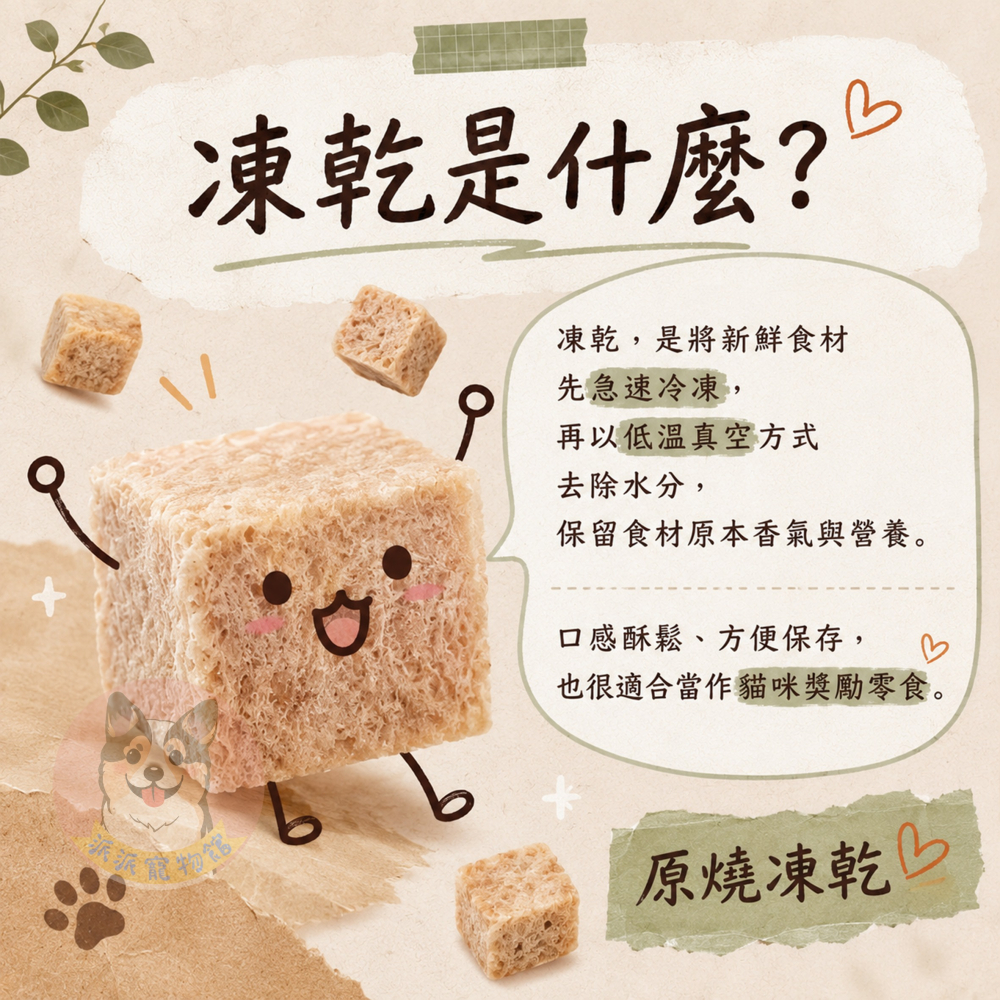 原燒凍乾🤤 貓咪凍乾 貓凍乾 寵物凍乾 貓零食 貓咪零食 貓點心 寵物零食 雞肉凍乾 凍乾貓咪 原肉凍乾 貓凍乾零食-細節圖3