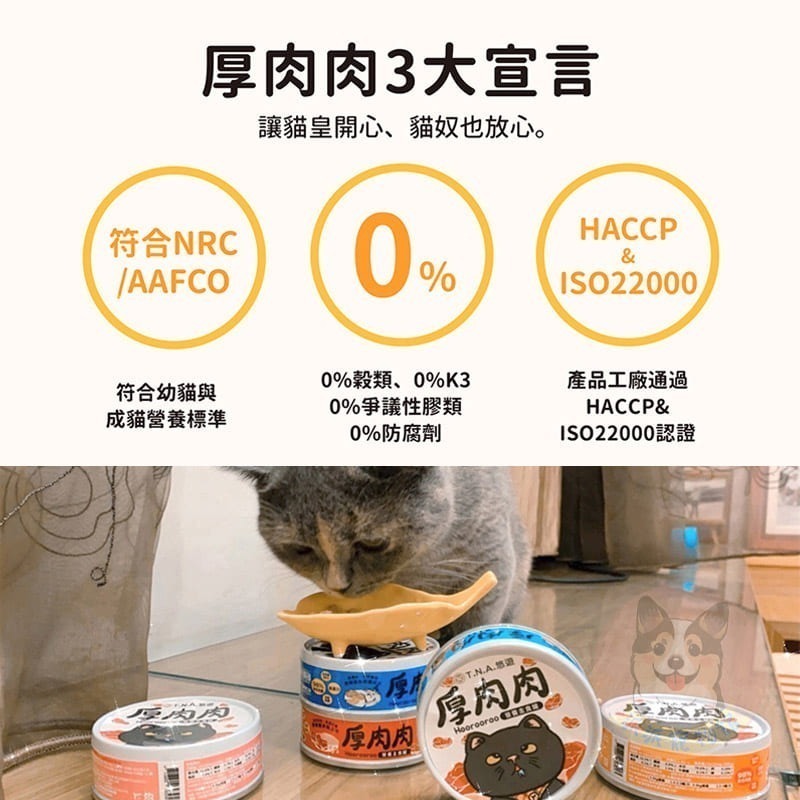 厚肉肉主食罐🥩 添加滴雞精💧營養主食罐 貓罐頭 貓主食罐 肉絲罐 無膠無穀 滴雞精貓罐 幼貓主食罐 厚肉肉貓咪罐頭-細節圖5