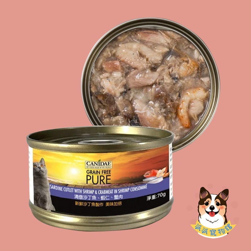 CANIDAE無穀貓主食罐💫 貓罐頭 貓罐 幼貓罐頭 主食罐 貓咪罐頭 貓主食罐 寵物罐頭幼貓罐貓食貓罐頭卡比70g-規格圖4