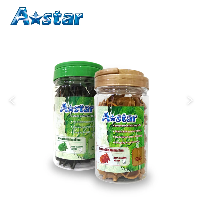 好吃又好玩😋 A Star 鱷魚造型潔牙骨🐊 狗狗潔牙骨 潔牙棒 寵物潔牙骨 寵物潔牙棒 幼犬潔牙骨 狗狗寵物零食-細節圖4