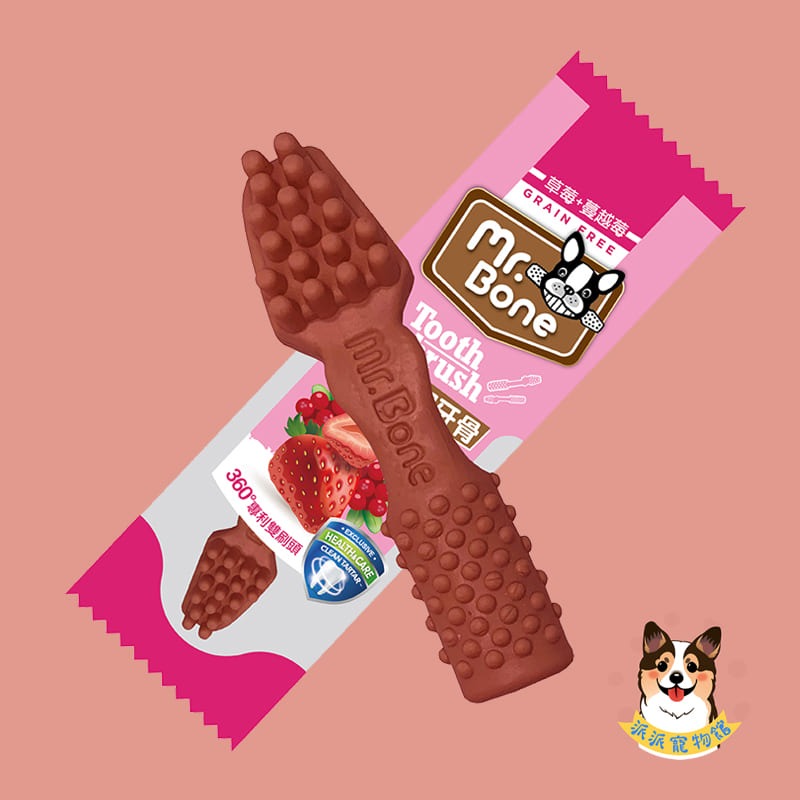 單隻裝♡ˊ˗ Mr.Bone 潔牙骨 狗狗潔牙骨 寵物潔牙骨 寵物潔牙 狗狗潔牙棒 幼犬潔牙骨 狗零食 寵物零食-規格圖5