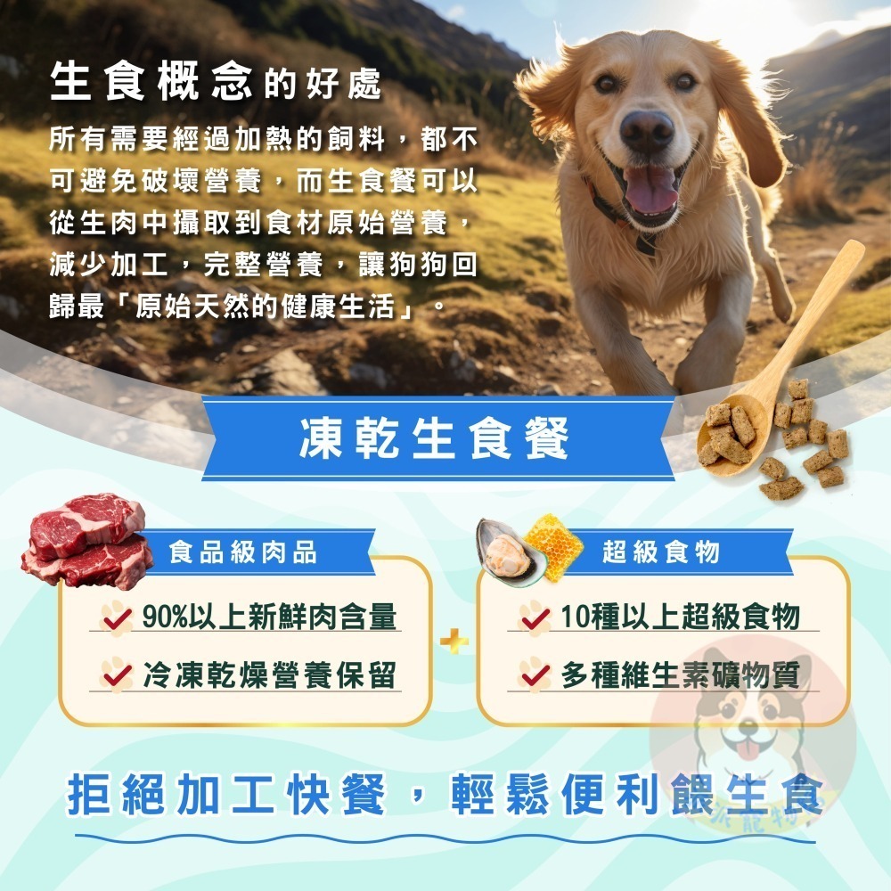 Soulmate 索美達🍀 低溫烘焙糧 凍乾生食餐 鮮食肉片 狗飼料 貓飼料 寵物飼料 寵物凍乾狗狗貓咪凍乾幼犬幼貓-細節圖6