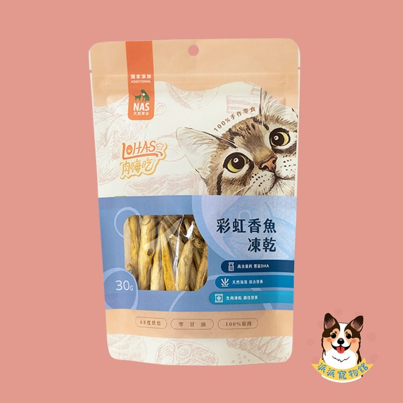 肉嗨吃 Lohas零食🍗 狗零食寵物零食狗狗零食寵物肉乾狗狗肉乾狗肉乾幼犬零食貓咪凍乾凍乾貓凍乾寵物凍乾柳葉魚凍乾貓-規格圖9