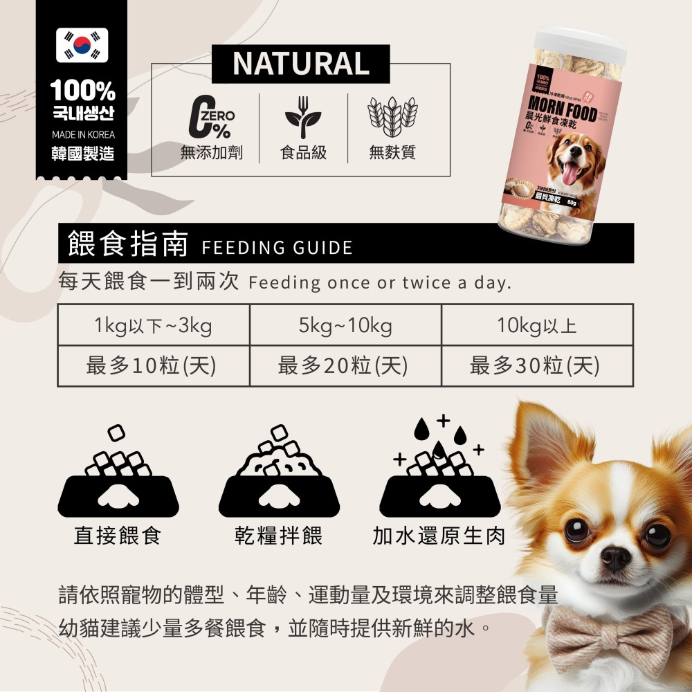 🌞韓國晨光凍乾🌞 寵物凍乾 貓咪凍乾貓凍乾雞肉凍乾狗狗凍乾狗凍乾章魚牛肉凍乾貓點心凍乾雞胸肉凍乾鴨肉凍乾原肉凍乾凍-細節圖5