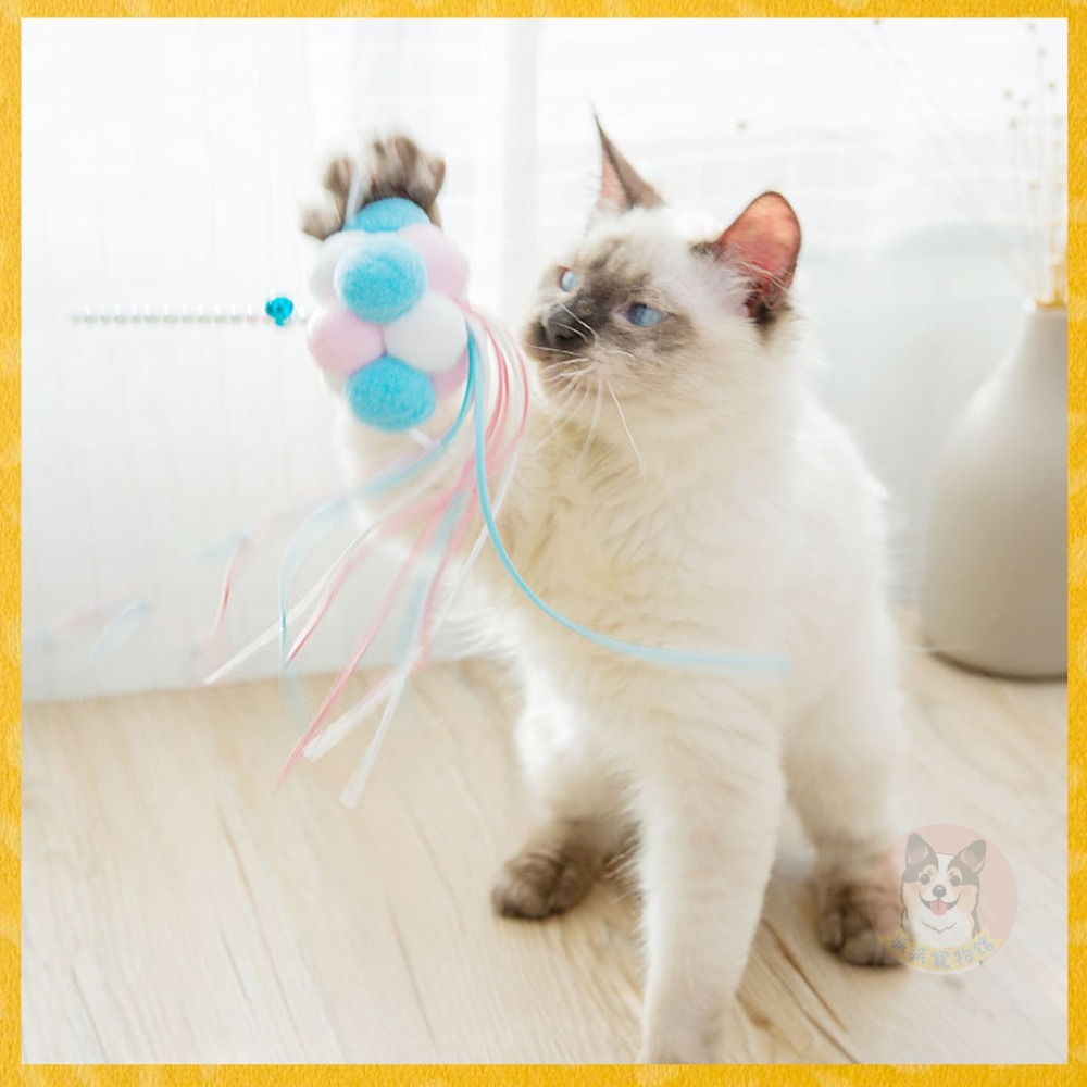 🌸仙女逗貓棒🌸 逗貓棒 貓玩具 貓咪玩具 寵物玩具 逗貓 逗貓玩具 貓玩具 貓幼貓玩具豆貓棒貓的玩具貓咪小貓玩具流-細節圖9