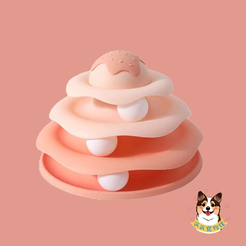 自己玩🥳 貓轉盤 貓抓球 貓玩具 貓咪玩具 寵物玩具逗貓逗貓玩具兵乓球轉盤幼貓玩具貓球貓的玩具貓咪小貓玩具懶人貓益智-規格圖10