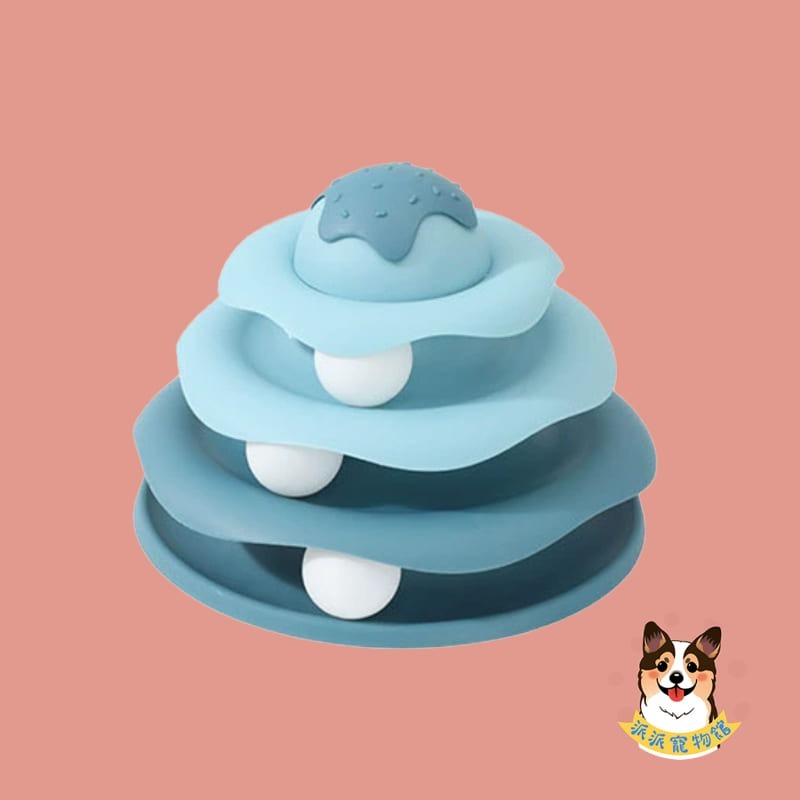 自己玩🥳 貓轉盤 貓抓球 貓玩具 貓咪玩具 寵物玩具逗貓逗貓玩具兵乓球轉盤幼貓玩具貓球貓的玩具貓咪小貓玩具懶人貓益智-規格圖10