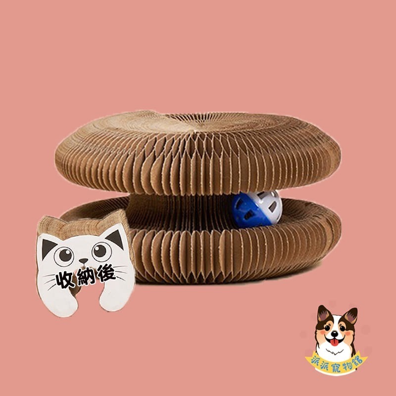 💖貓抓板💖 貓咪抓板 貓玩具 貓咪玩具 寵物玩具 抓板貓抓盆貓抓窩圓形三角貓用品貓爪板貓咪紙箱猫抓板大貓小貓貓咪打-規格圖11