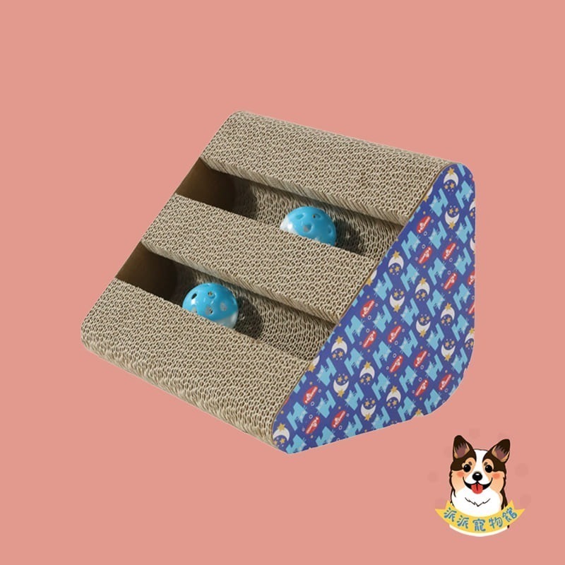 💖貓抓板💖 貓咪抓板 貓玩具 貓咪玩具 寵物玩具 抓板貓抓盆貓抓窩圓形三角貓用品貓爪板貓咪紙箱猫抓板大貓小貓貓咪打-規格圖11