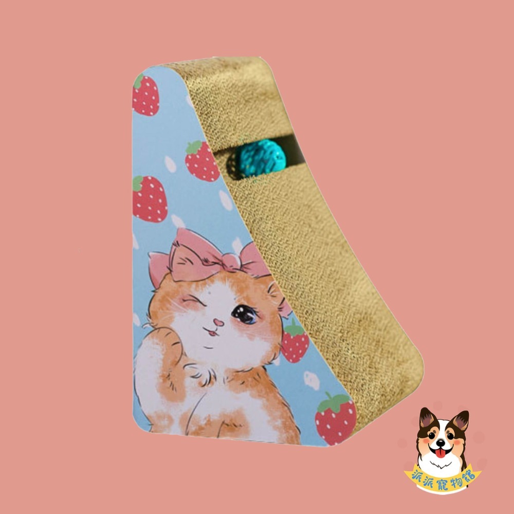 💖貓抓板💖 貓咪抓板 貓玩具 貓咪玩具 寵物玩具 抓板貓抓盆貓抓窩圓形三角貓用品貓爪板貓咪紙箱猫抓板大貓小貓貓咪打-規格圖11
