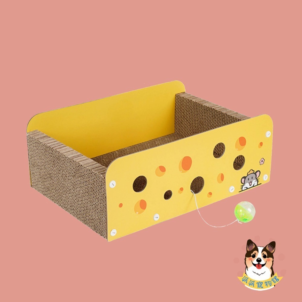 💖貓抓板💖 貓咪抓板 貓玩具 貓咪玩具 寵物玩具 抓板貓抓盆貓抓窩圓形三角貓用品貓爪板貓咪紙箱猫抓板大貓小貓貓咪打-規格圖11