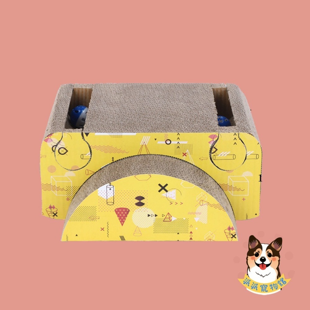 💖貓抓板💖 貓咪抓板 貓玩具 貓咪玩具 寵物玩具 抓板貓抓盆貓抓窩圓形三角貓用品貓爪板貓咪紙箱猫抓板大貓小貓貓咪打-規格圖11