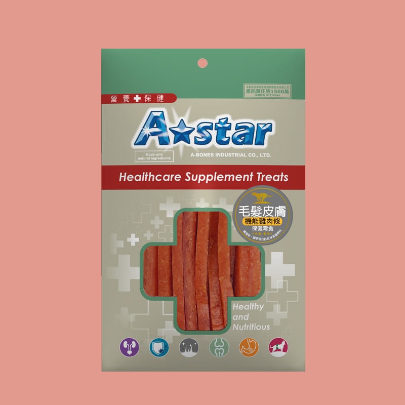 A Star 犬用雞肉條 牛肉條 狗零食 寵物零食 幼犬零食 狗肉條 老犬寵物肉條-規格圖1