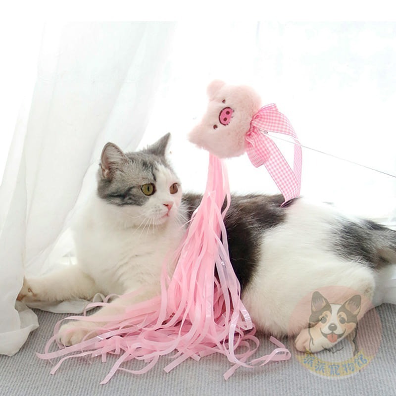 ✨超美🥹 流蘇逗貓棒 逗貓棒 貓玩具 貓咪玩具寵物玩具逗貓逗貓玩具貓玩具貓幼貓玩具豆貓棒貓的玩具響紙貓咪小貓玩具貓咪-細節圖9