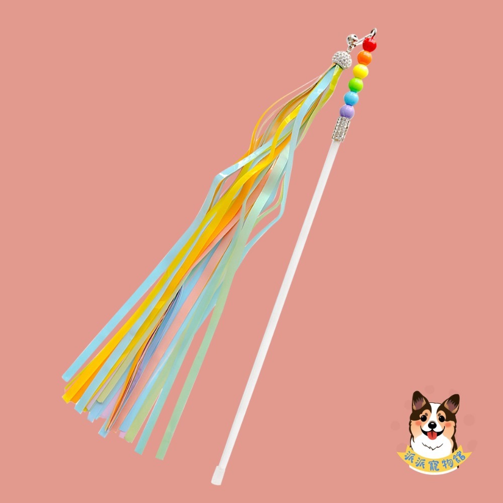✨超美🥹 流蘇逗貓棒 逗貓棒 貓玩具 貓咪玩具寵物玩具逗貓逗貓玩具貓玩具貓幼貓玩具豆貓棒貓的玩具響紙貓咪小貓玩具貓咪-規格圖11