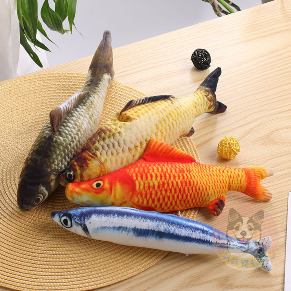 🐠貓薄荷魚🐠 貓玩具 貓咪玩具 寵物玩具 幼貓玩具 貓薄荷貓草玩具仿真玩具貓草魚貓薄荷玩具毛絨魚小貓抱枕娃娃貓草包-細節圖8