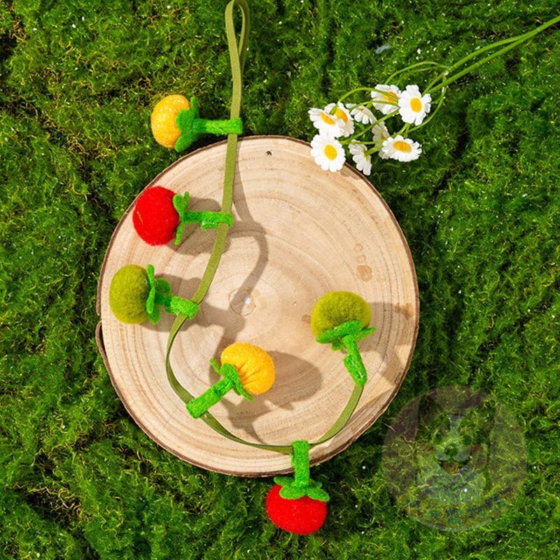 好柿發生🍊🍊 串串小柿子 貓咪小玩具 貓玩具 貓草玩具 貓抓寵物幼貓毛絨球鈴鐺球貓逗貓小貓貓玩具球貓薄荷貓草包貓咪-細節圖4