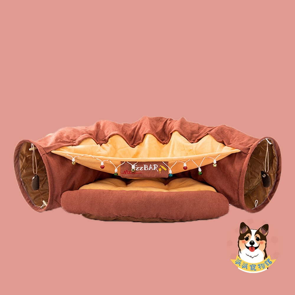 可折疊貓隧道☕️ 貓玩具 寵物玩具 貓隧道 貓咪隧道 貓窩 貓咪玩具 貓床 寵物隧道 貓用品 幼貓玩具 小貓 貓咪用品-規格圖6