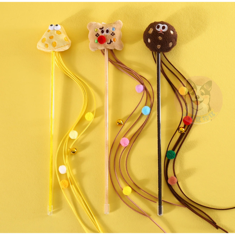 超可愛( ⌯‘֊‘⌯) 立體造型逗貓棒 逗貓棒 貓玩具貓咪玩具寵物玩具逗貓逗貓玩具貓玩具貓幼貓玩具豆貓棒貓的玩具貓咪小貓-細節圖8