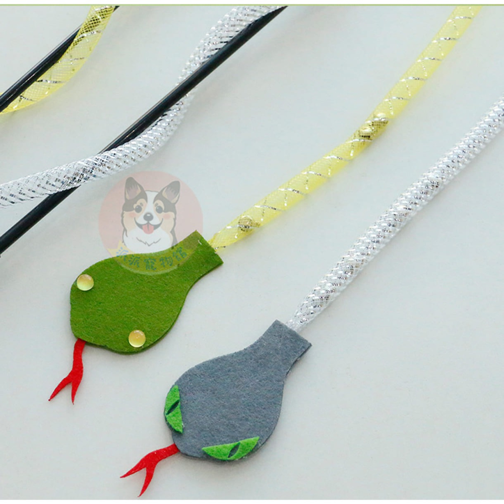 網管蛇逗貓棒🐍 貓玩具 貓咪玩具 寵物玩具逗貓逗貓玩具貓玩具貓幼貓玩具豆貓棒貓的玩具線管懶人蛇逗貓棒貓咪小貓玩具-細節圖3