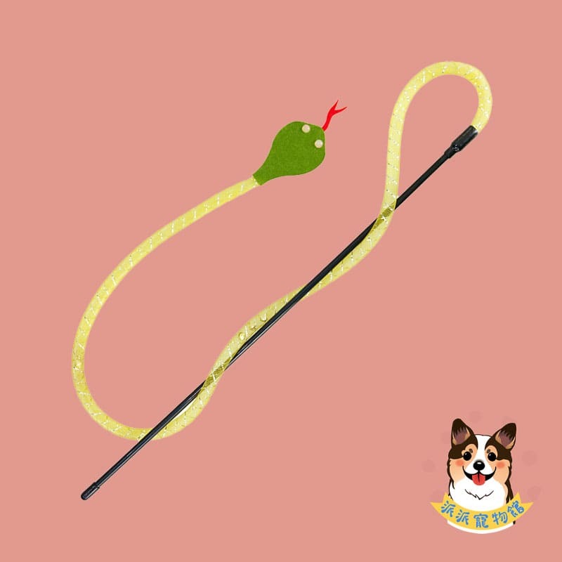 網管蛇逗貓棒🐍 貓玩具 貓咪玩具 寵物玩具逗貓逗貓玩具貓玩具貓幼貓玩具豆貓棒貓的玩具線管懶人蛇逗貓棒貓咪小貓玩具-規格圖3