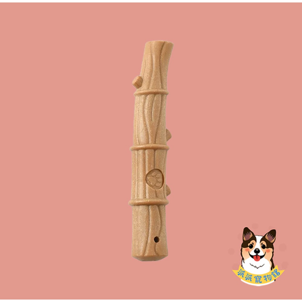 天然松木磨牙棒🪵 狗狗玩具 磨牙玩具 寵物玩具 狗玩具 小狗玩具 大型犬大狗啃咬木頭樹枝骨頭狗狗玩具球寵物玩具狗啃咬-規格圖3