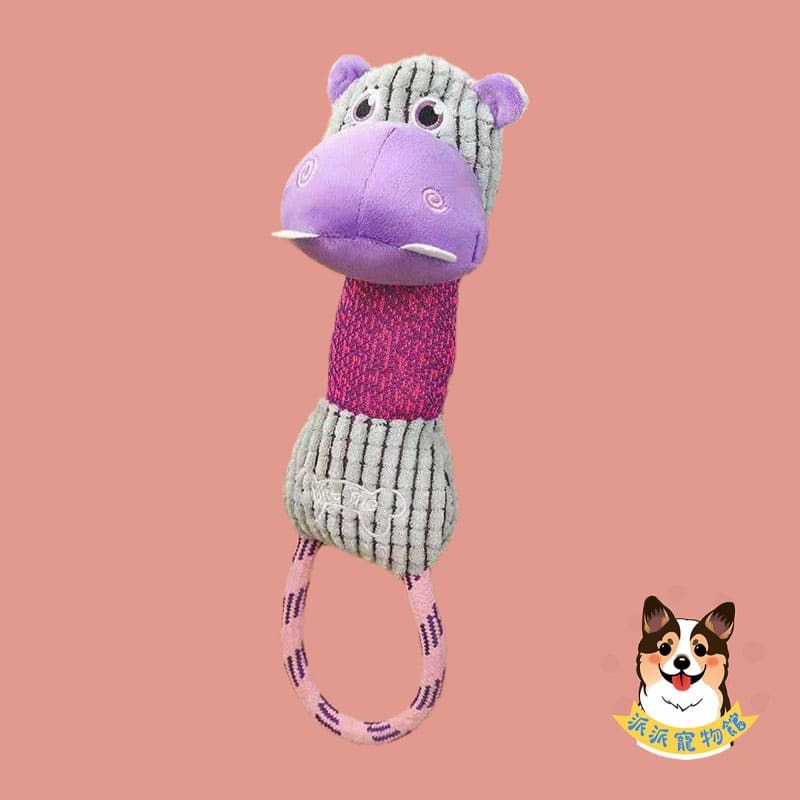 🌈咬咬握把玩具🦄 寵物娃娃 大狗玩具 狗玩具 狗狗玩具 寵物玩具 發聲玩具 幼犬玩具 寵物發聲玩具狗狗青蛙大象猩猩-規格圖3
