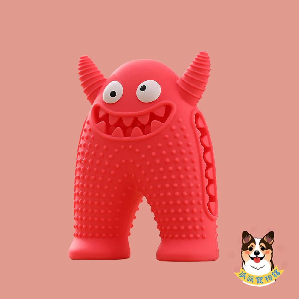 👾磨牙小怪獸👾 狗狗玩具 磨牙玩具 寵物玩具 狗玩具 幼犬玩具 小狗玩具小狗大狗狗狗藏食啾啾發聲狗啃咬玩具TPR玩-規格圖6