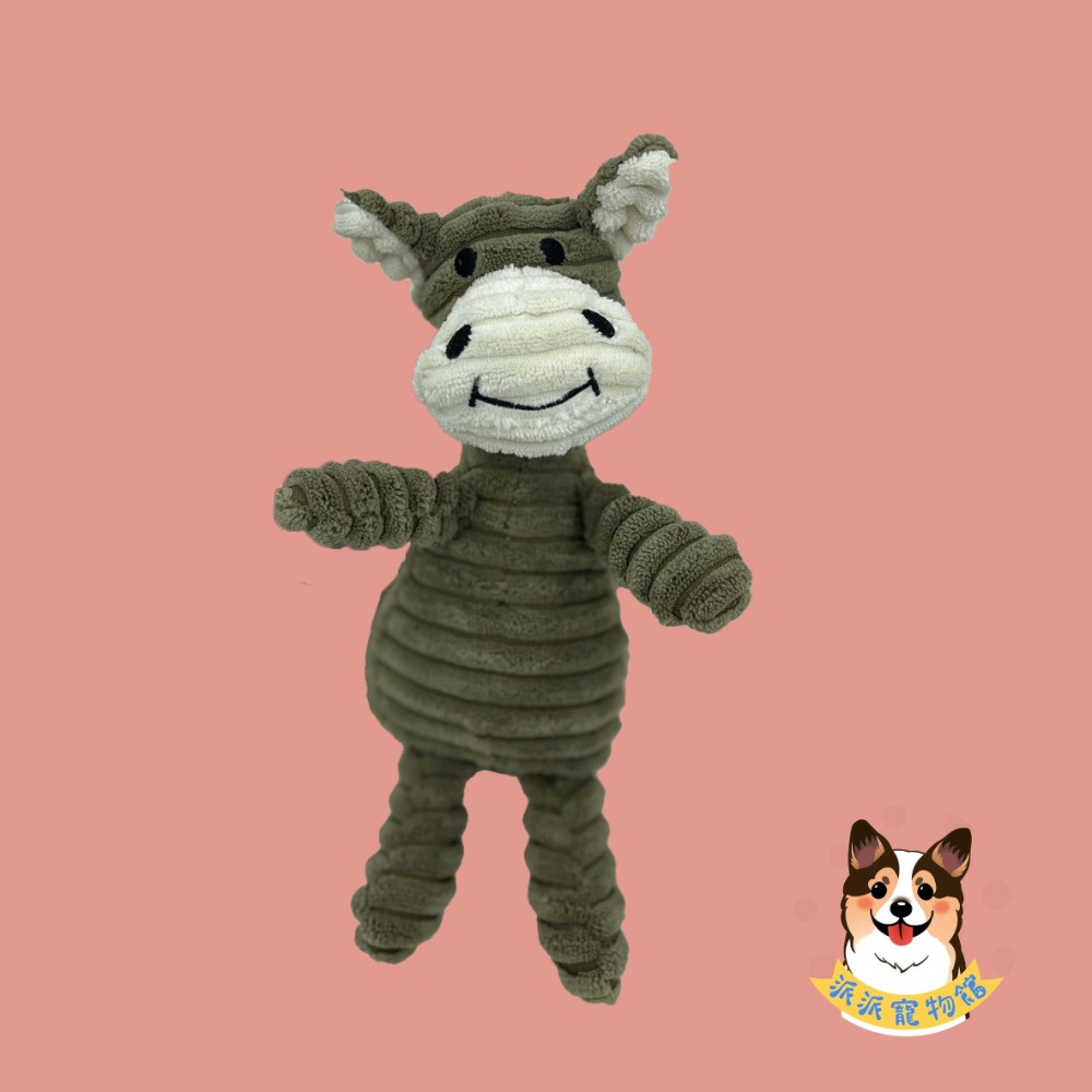 🐷燈芯絨玩具🦊 狗玩具 寵物玩具 寵物娃娃 狗狗玩具 啾啾玩具 小狗玩具 幼犬玩具 發聲玩具毛孩毛絨狗狗磨牙陪睡玩-規格圖7