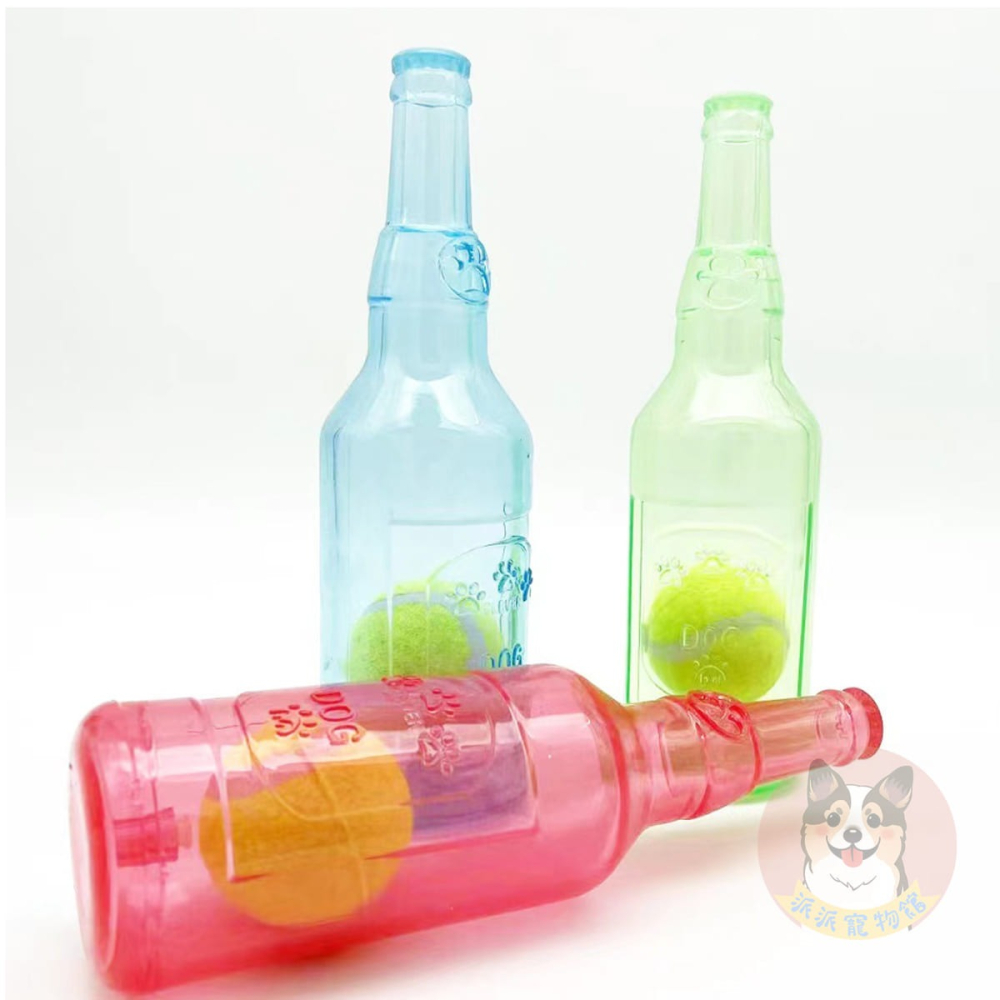 ⚽️TPR酒瓶網球玩具⚽️ 狗狗玩具 狗玩具 寵物玩具 大狗玩具 狗玩具球 狗狗玩具球 寵物玩具球 大型犬 中型犬玩具-細節圖3