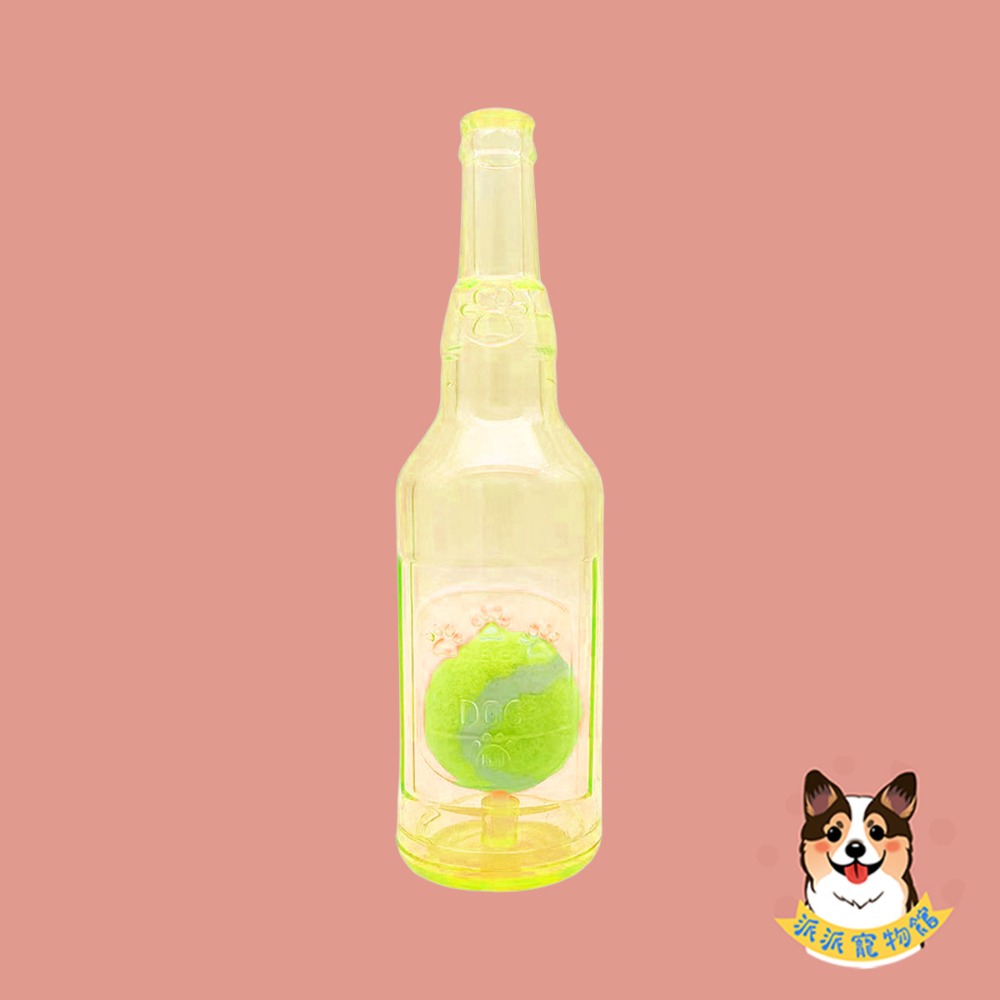 ⚽️TPR酒瓶網球玩具⚽️ 狗狗玩具 狗玩具 寵物玩具 大狗玩具 狗玩具球 狗狗玩具球 寵物玩具球 大型犬 中型犬玩具-規格圖7