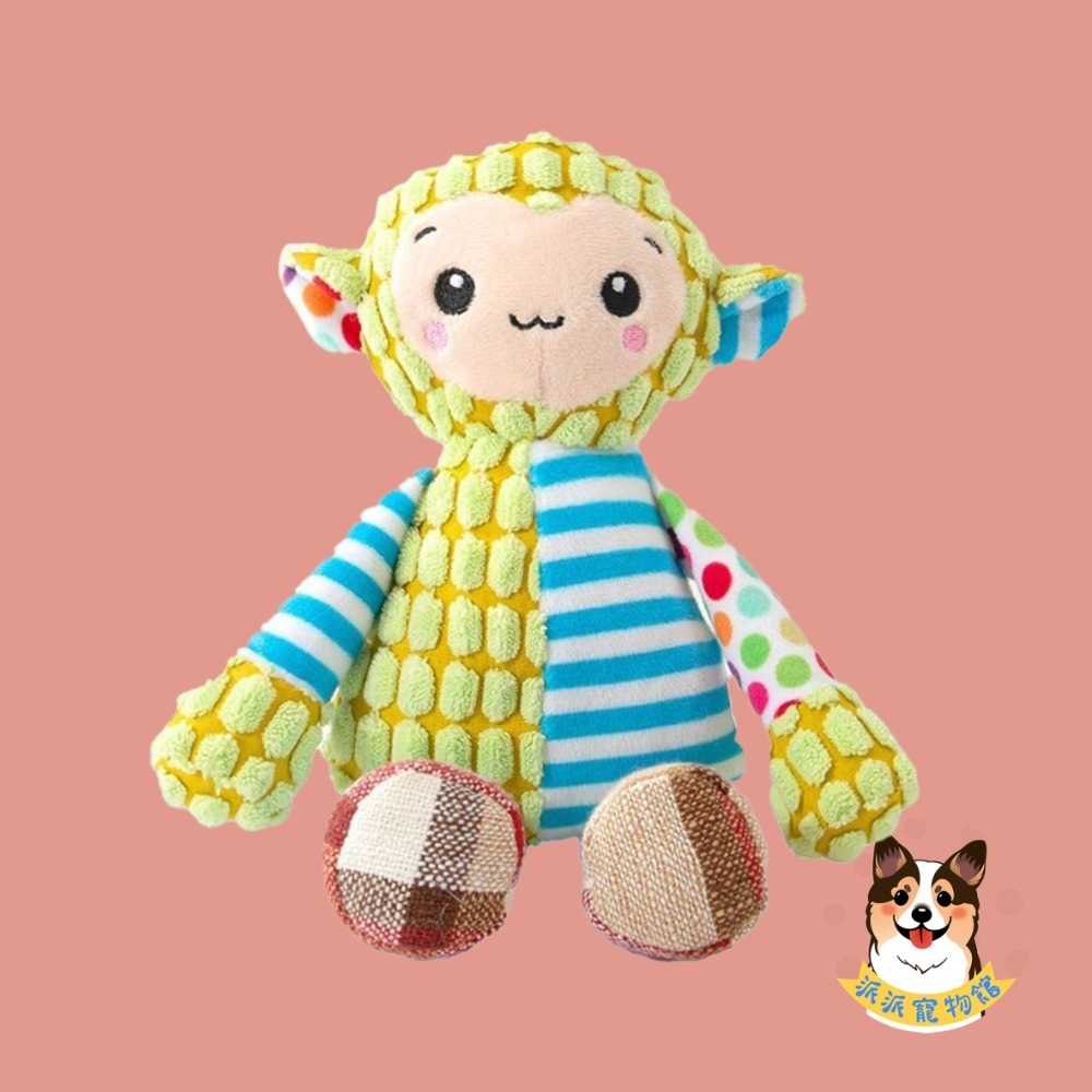 🐻玉米粒絨玩具🦁️ 寵物娃娃 大狗玩具 狗玩具 狗狗玩具 寵物玩具 發聲玩具 幼犬玩具 寵物發聲玩具狗狗獅子大象鴨-規格圖8