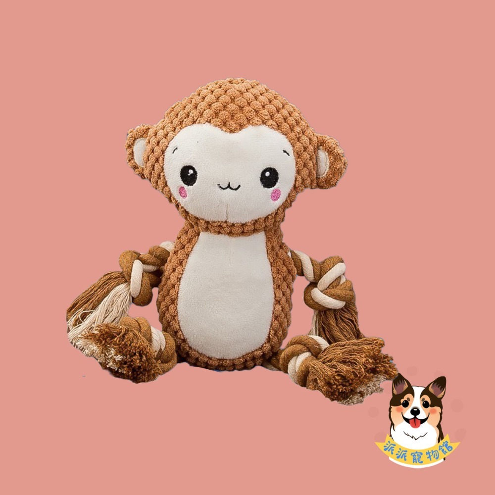 🐻玉米粒絨玩具🦁️ 寵物娃娃 大狗玩具 狗玩具 狗狗玩具 寵物玩具 發聲玩具 幼犬玩具 寵物發聲玩具狗狗獅子大象鴨-規格圖8