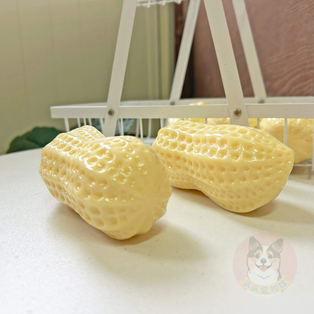 超激厚❗耐咬花生玩具🥜 大型犬 大狗玩具 狗玩具 仿真玩具 發聲玩具 狗狗玩具 寵物玩具 磨牙潔牙玩具TPR花生狗狗-細節圖4
